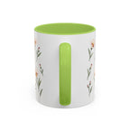 Utah Sego Lily Mug, State Flower Floral Coffee Cup, 11oz Botanical Gift