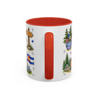 Denver Illustrated Travel Mug | City Souvenir Accent Coffee Mug | 11oz 15oz Ceramic Cup