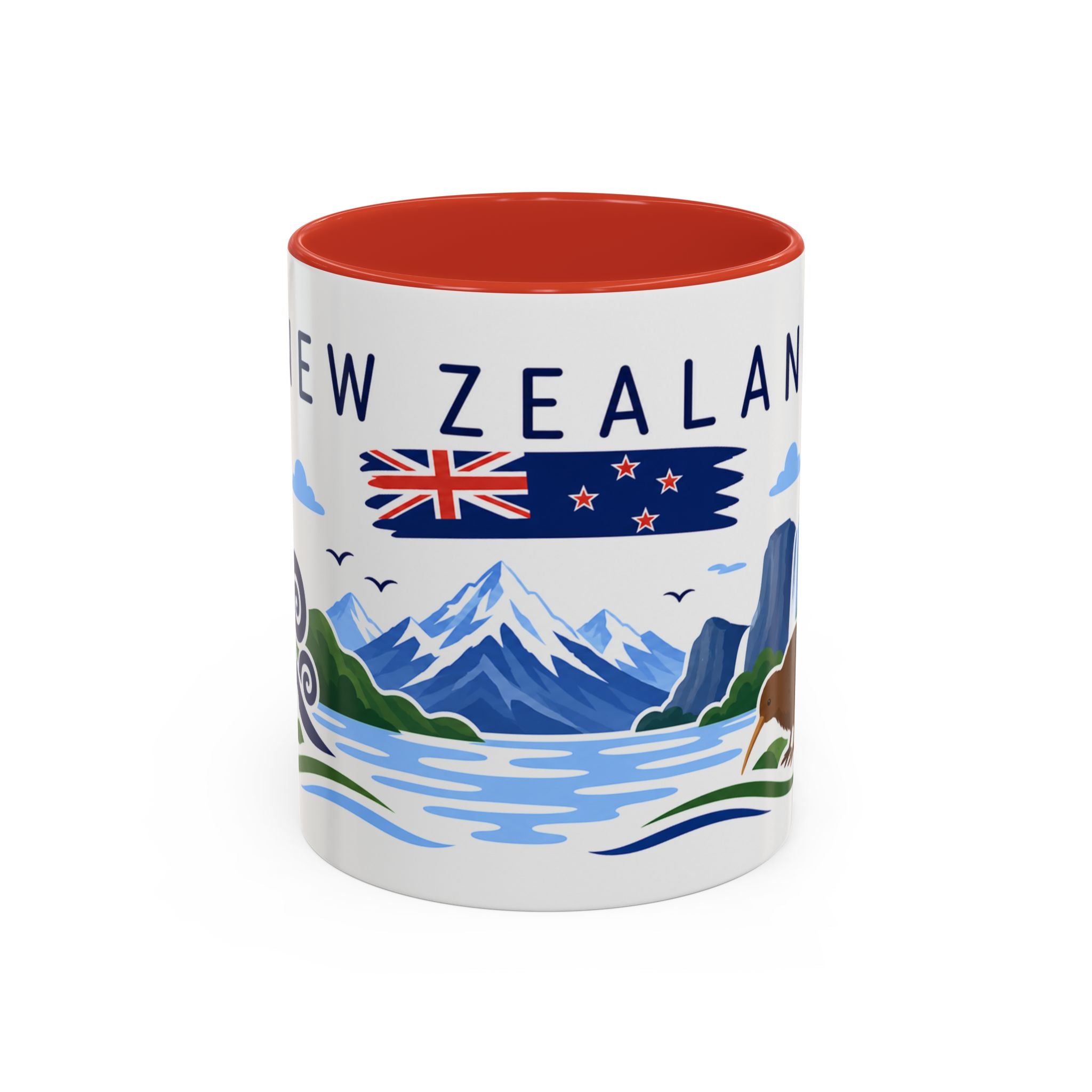 New Zealand Coffee Mug | Travel Souvenir Accent Mug | Country Gift Ceramic Cup 11oz 15oz