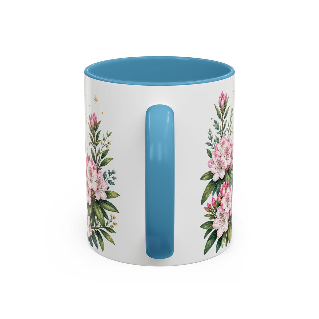West Virginia State Map Mug | Appalachian Bridge, Rhododendron Accent Coffee Cup