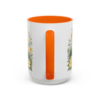 South Carolina State Mug | Botanical Map Accent Cup (11oz 15oz)