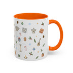 Rome Christmas Mug | Watercolor City Souvenir | Ceramic Coffee Cup