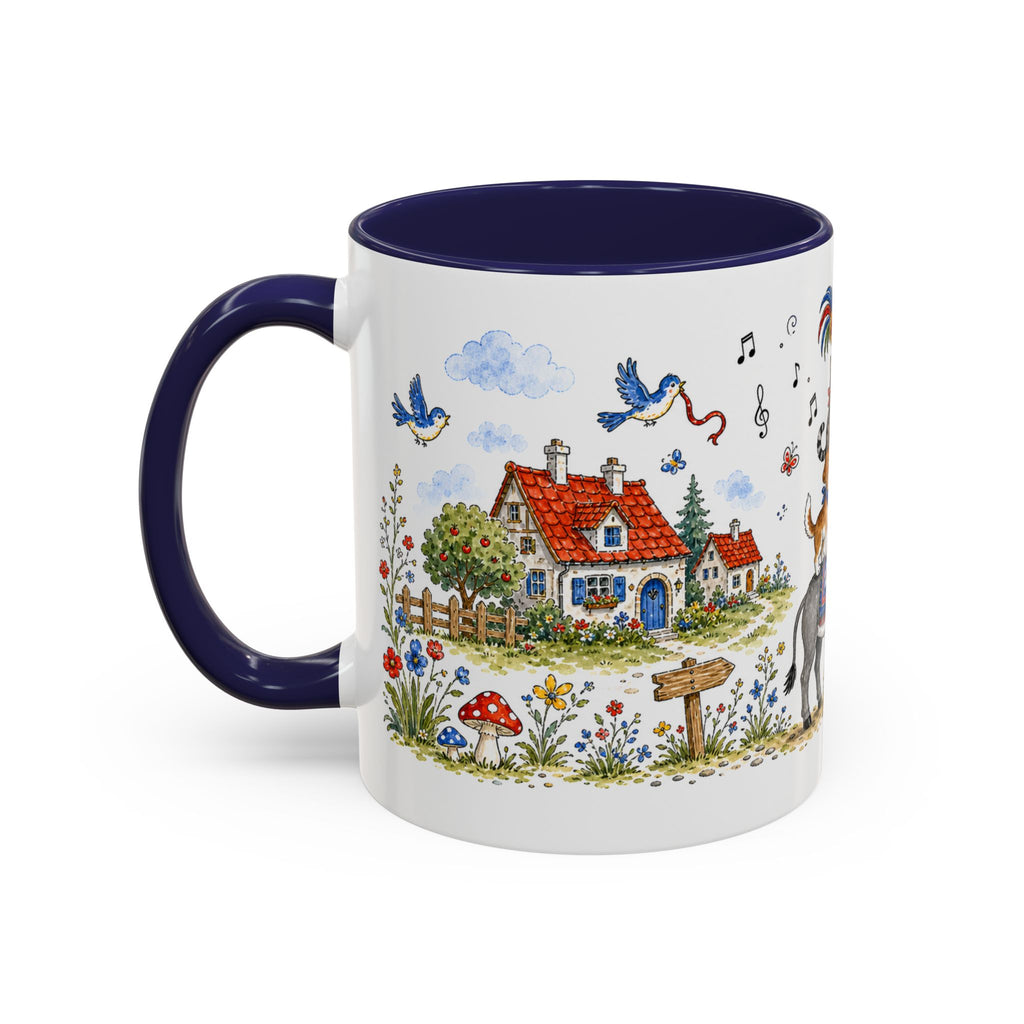 Bremen Town Musicians Mug | Storybook Accent Coffee Mug | EveryLegend