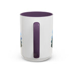 Sequoia National Park Coffee Mug | Solid Color Block Park Souvenir | 11oz 15oz Accent Mug