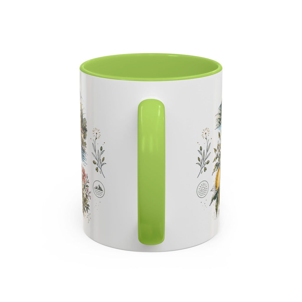 Lake Garda Mug, Italy Travel Souvenir, Bucket List Gift, Accent Ceramic Coffee Mug 11oz 15oz