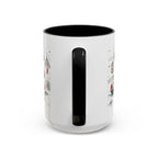Hong Kong Coffee Mug | Asia Souvenir Travel Gift | Accent Color Ceramic 11oz 15oz