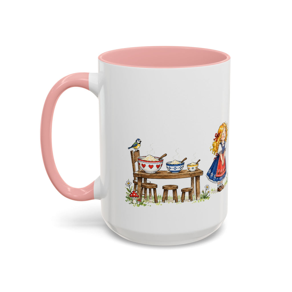 Goldilocks and the Three Bears Mug | Storybook Fairy Tale Accent Coffee Mug | EveryLegend