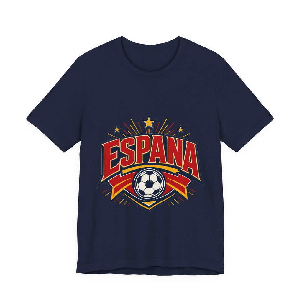 Spain Soccer Fan T-Shirt | Spain Fan Tee | Espana Soccer Supporter Shirt