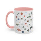 Savannah Christmas Mug | Watercolor City Souvenir, Travel Memories Cup