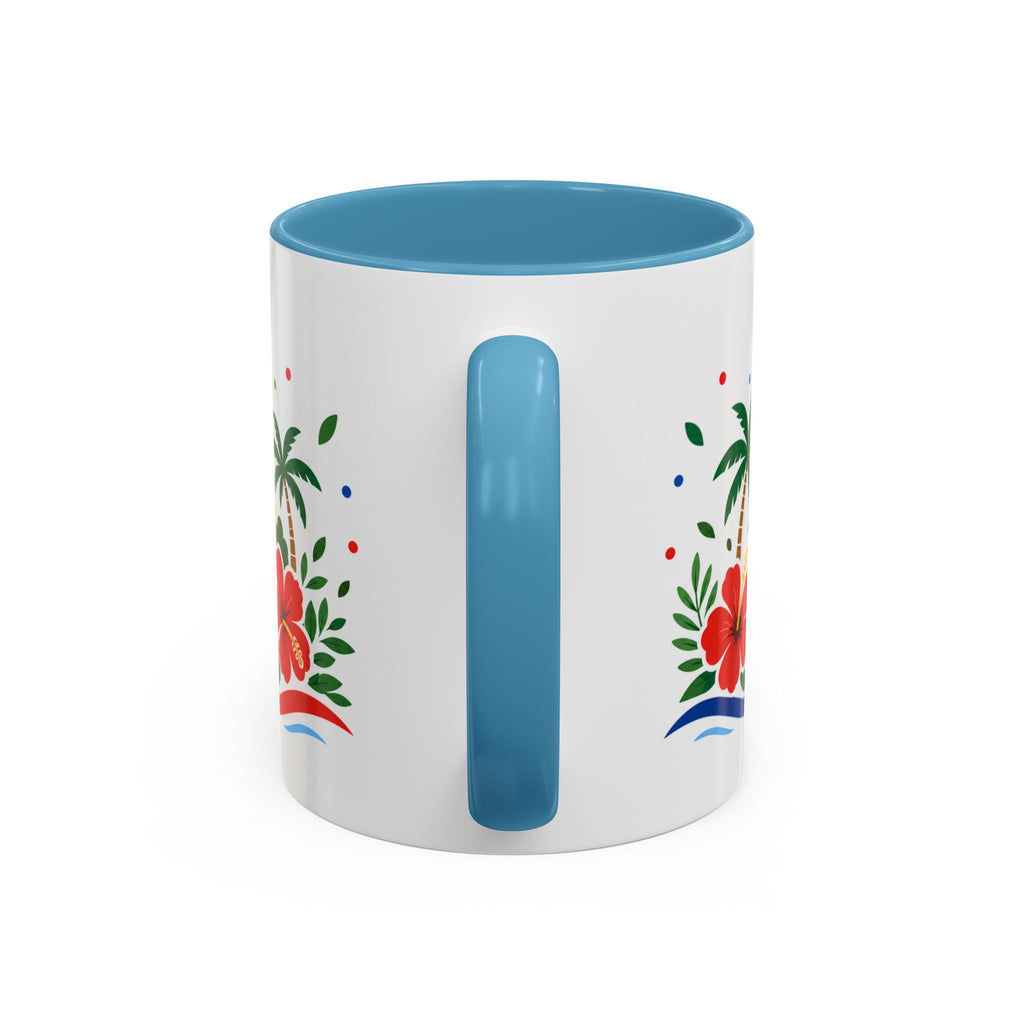 Dominican Republic Coffee Mug | Travel Souvenir Accent Mug | Country Gift Ceramic Cup 11oz 15oz
