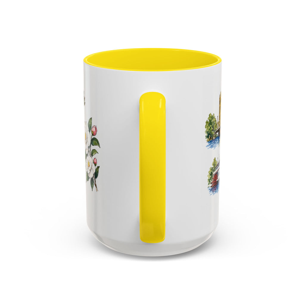 Sacramento Illustrated Travel Mug | City Souvenir Accent Coffee Mug | 11oz 15oz Ceramic Cup