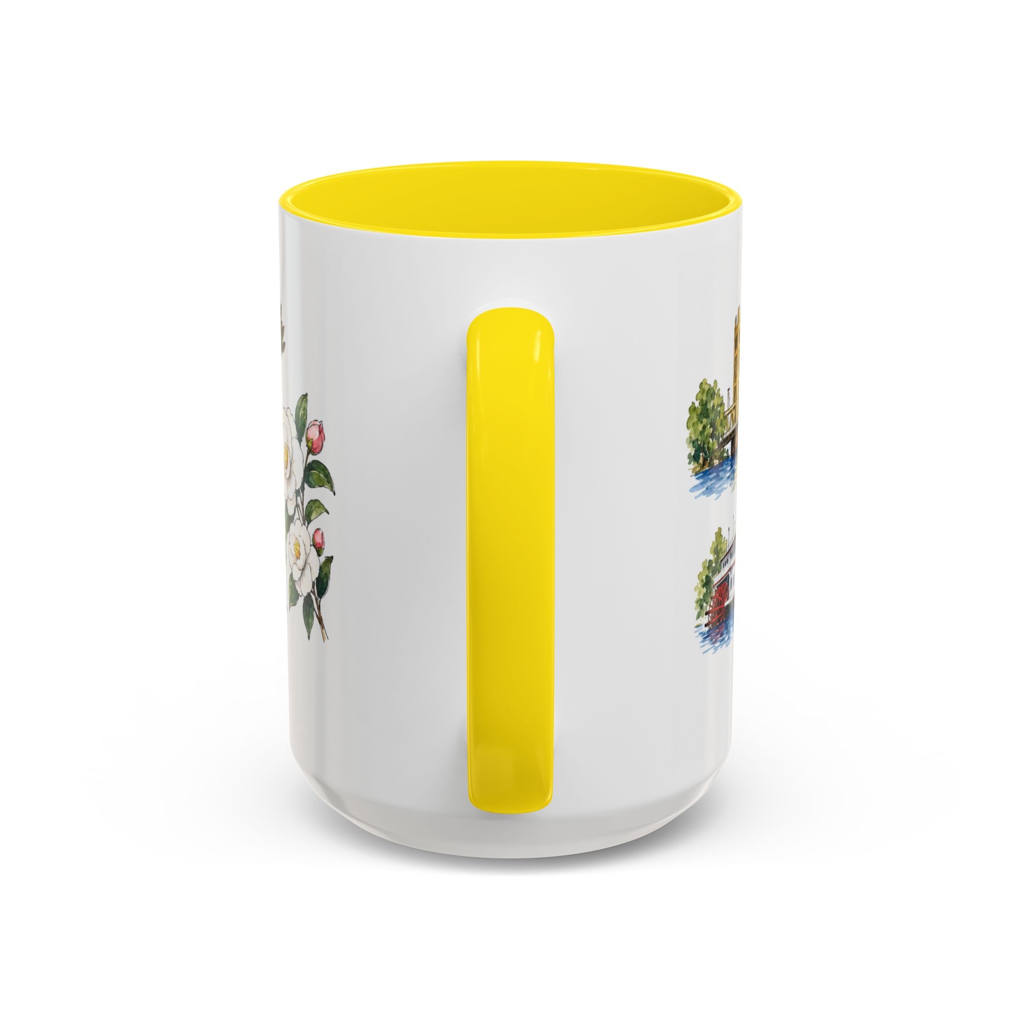 Sacramento Illustrated Travel Mug | City Souvenir Accent Coffee Mug | 11oz 15oz Ceramic Cup