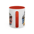 Quito Coffee Mug | Ecuador Travel Souvenir | Vintage Illustrated City Gift | 11 oz 15 oz Accent Mug