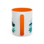 Biscayne National Park Coffee Mug | Solid Color Block Park Souvenir | 11oz 15oz Accent Mug