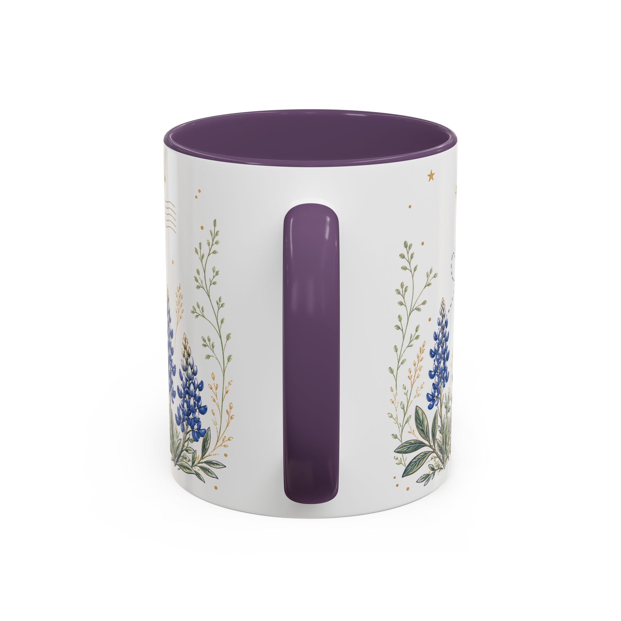 Texas State Map Mug | Bluebonnet Botanical Design, Home Reminder Coffee Cup