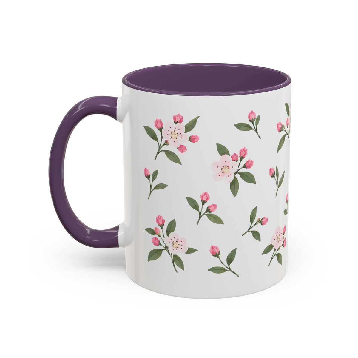 Pennsylvania Mountain Laurel Mug, State Flower Floral Coffee Cup, 11oz Botanical Gift