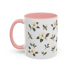 Louisiana Magnolia Mug, State Flower Floral Coffee Cup, 11oz Botanical Gift