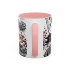 South Korea Soccer Coffee Mug | World Cup Fan Gift | Accent Color Ceramic 11oz 15oz Match Day Cup