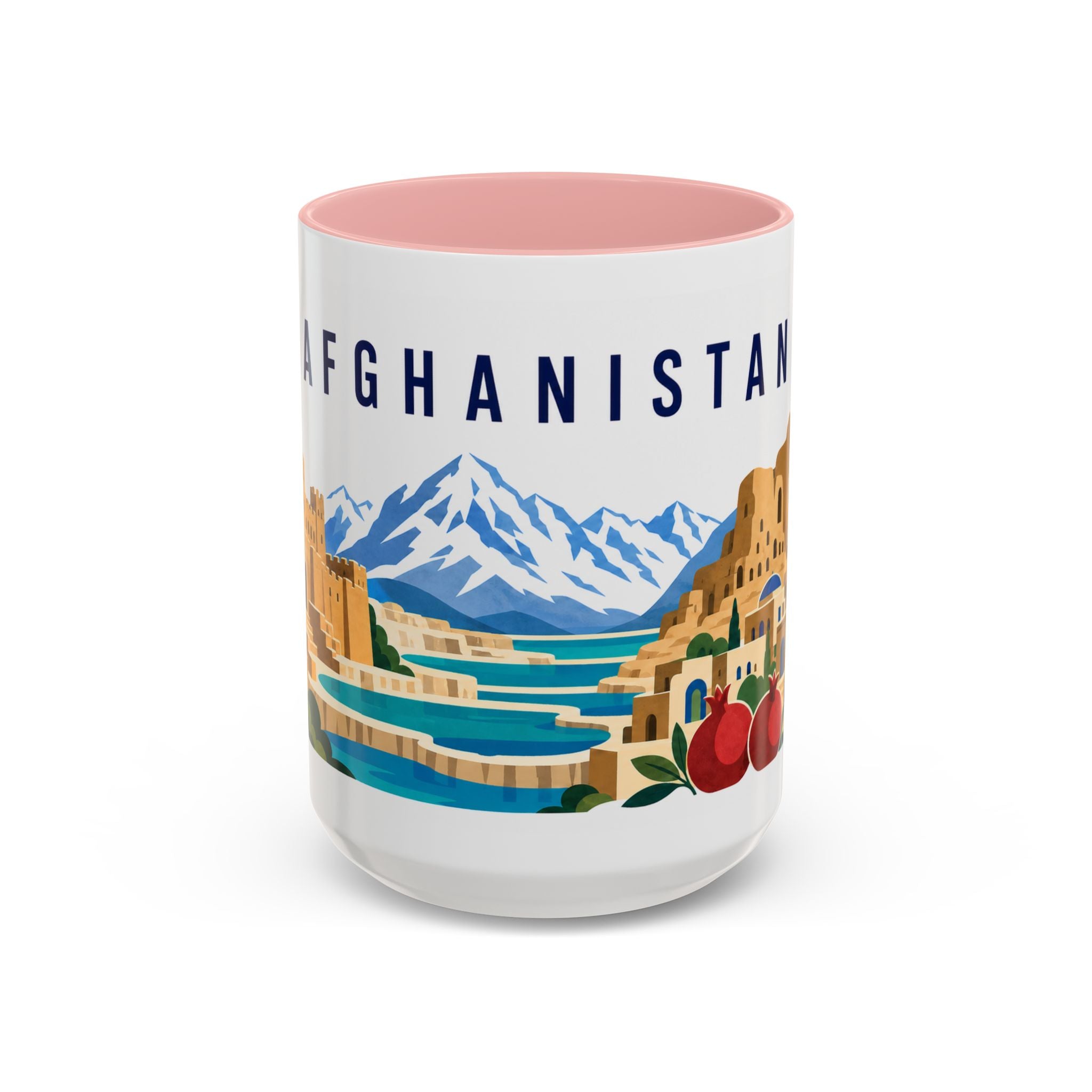 Afghanistan Coffee Mug | Travel Souvenir Accent Mug | Country Gift Ceramic Cup 11oz 15oz