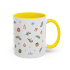 Angkor Christmas Mug | Watercolor Travel Souvenir | Holiday Gift | Accent Ceramic Coffee Cup 11oz 15oz