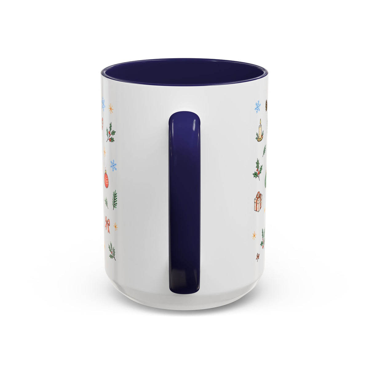 Nashville Christmas Mug | Watercolor City Souvenir, Acoustic Guitar, Harmonica (11oz 15oz)