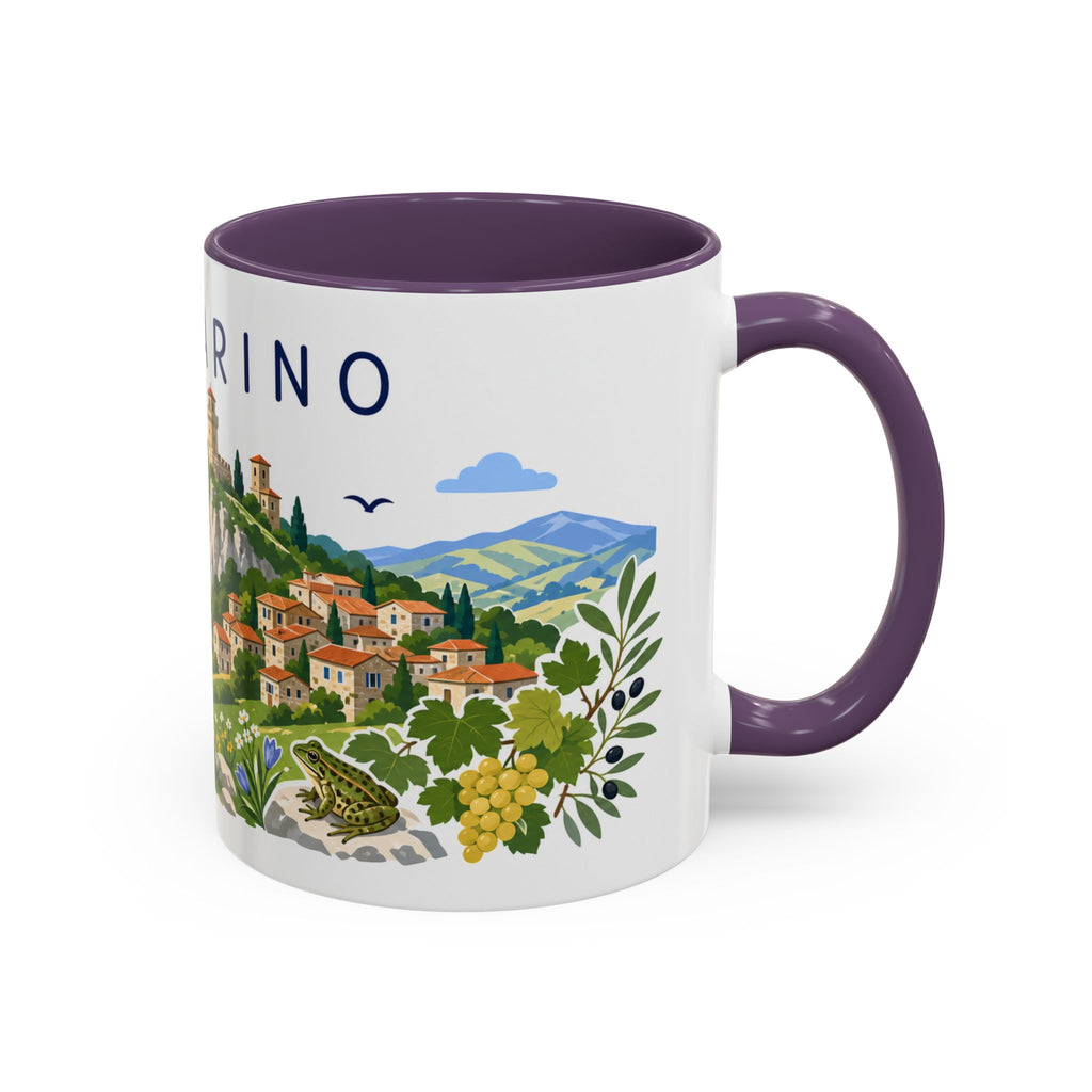 San Marino Coffee Mug | Travel Souvenir Accent Mug | Country Gift Ceramic Cup 11oz 15oz