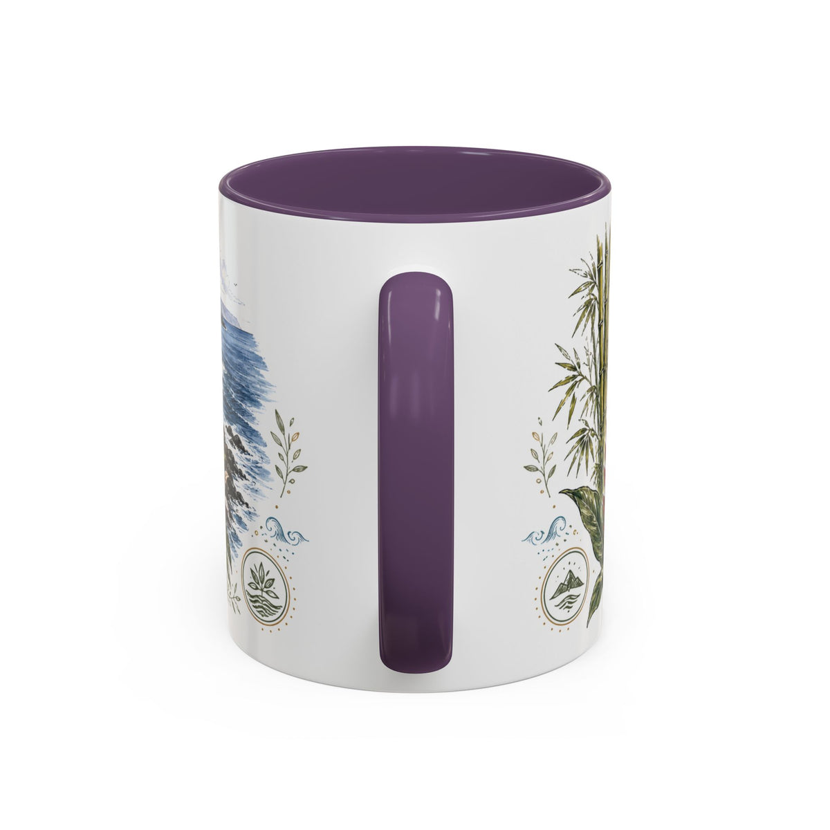 Road to Hana Mug, Maui Travel Souvenir, Bucket List Gift, Accent Ceramic Coffee Mug 11oz 15oz