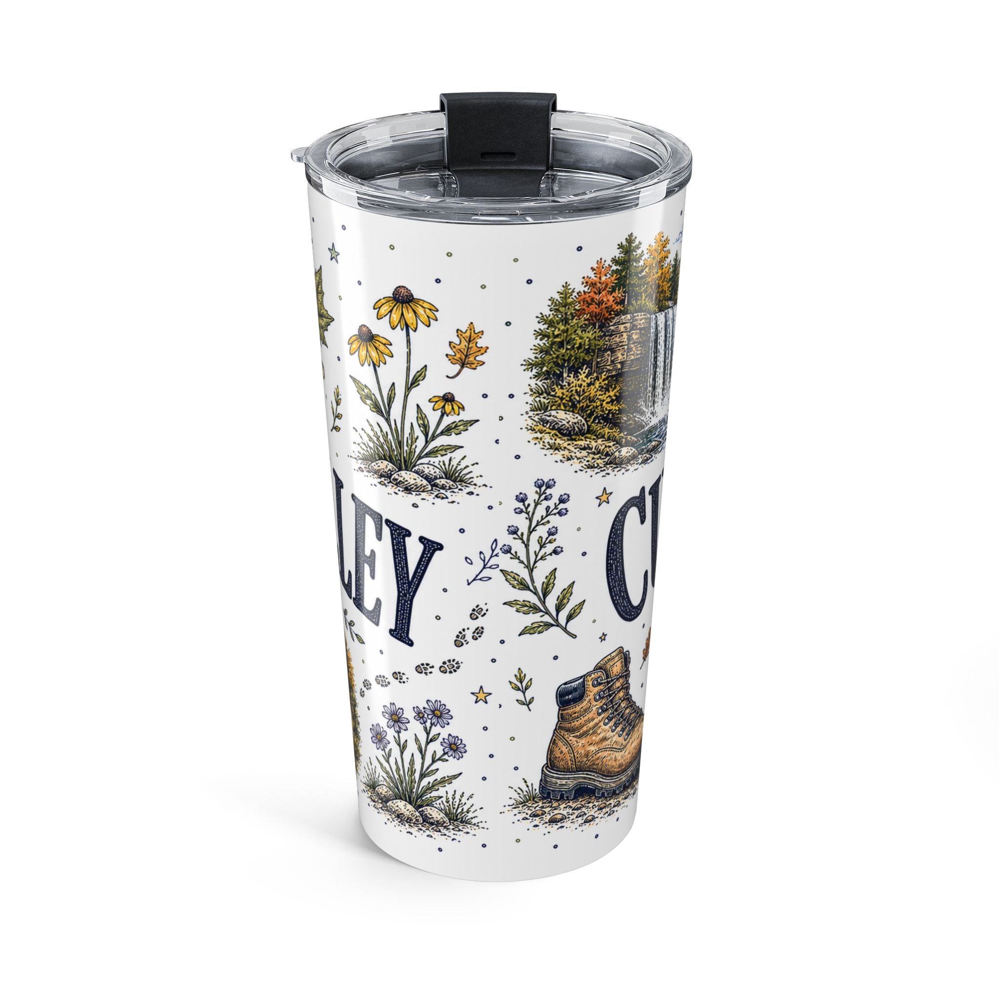 Cuyahoga Valley National Park 20oz Tumbler | Ohio River Valley Waterfall Gift | Insulated Stainless Steel Travel Cup