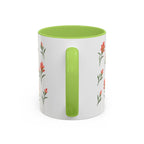 Wyoming Indian Paintbrush Mug, State Flower Floral Coffee Cup, 11oz Botanical Gift