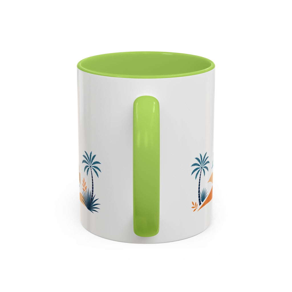 Doha Coffee Mug | Qatar Travel Souvenir | Porcelain Decal City Gift | 11oz 15oz Accent Mug