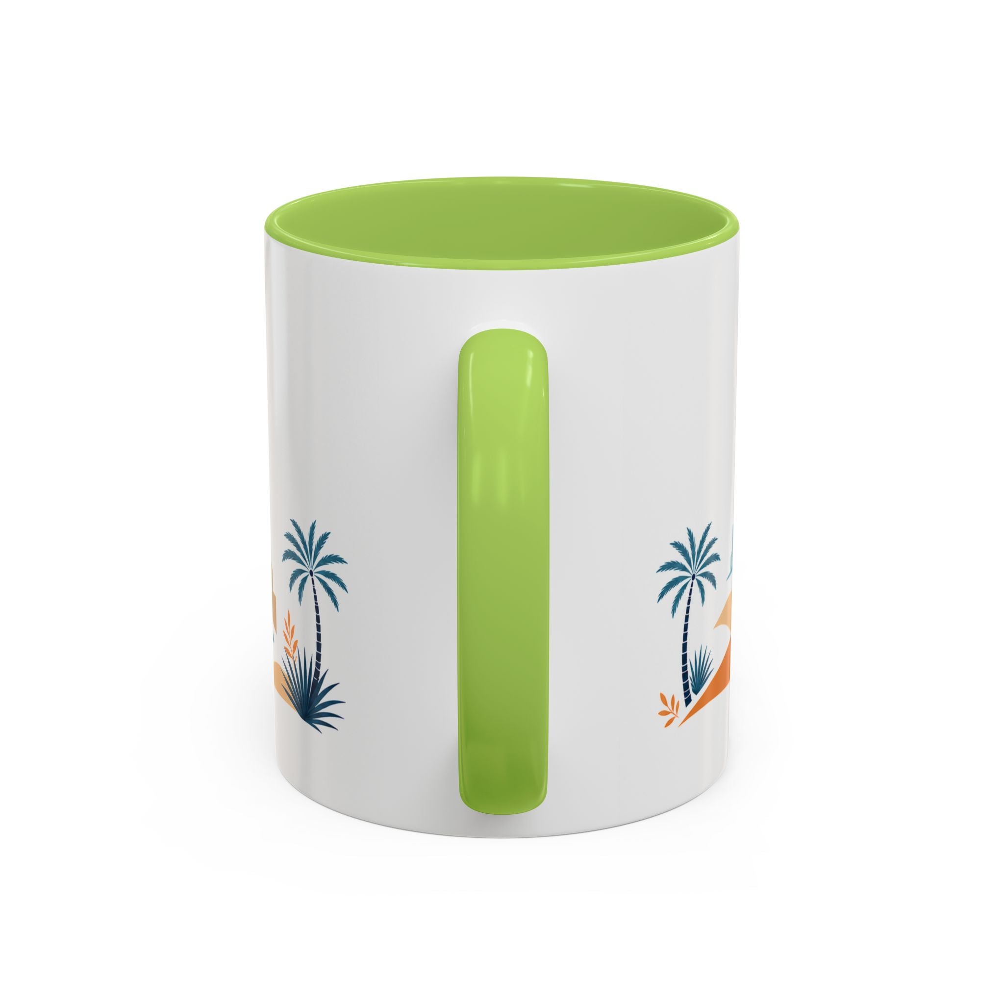 Doha Coffee Mug | Qatar Travel Souvenir | Porcelain Decal City Gift | 11oz 15oz Accent Mug