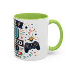 Custom Gamer Birthday Mug | Level Unlocked Name Age Coffee Cup