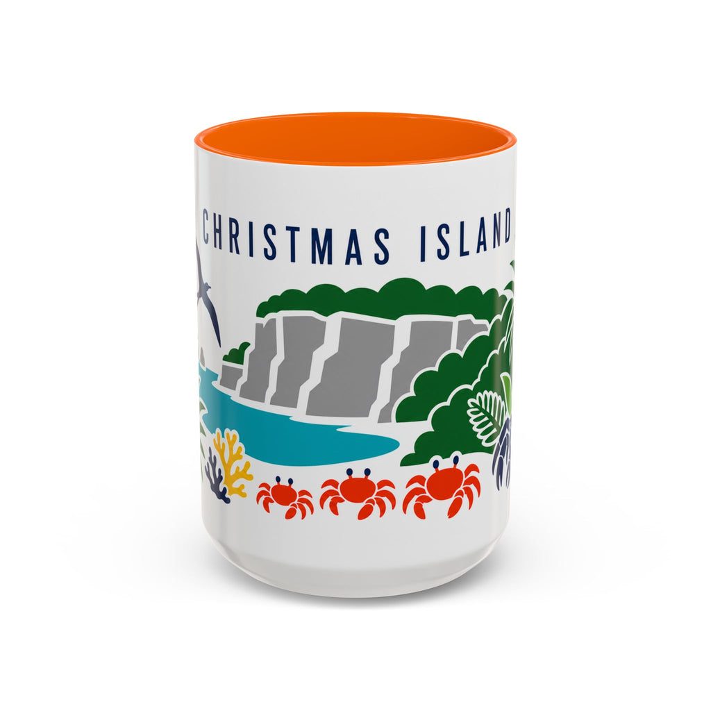 Christmas Island Coffee Mug | Travel Souvenir Accent Mug | Country Gift Ceramic Cup 11oz 15oz