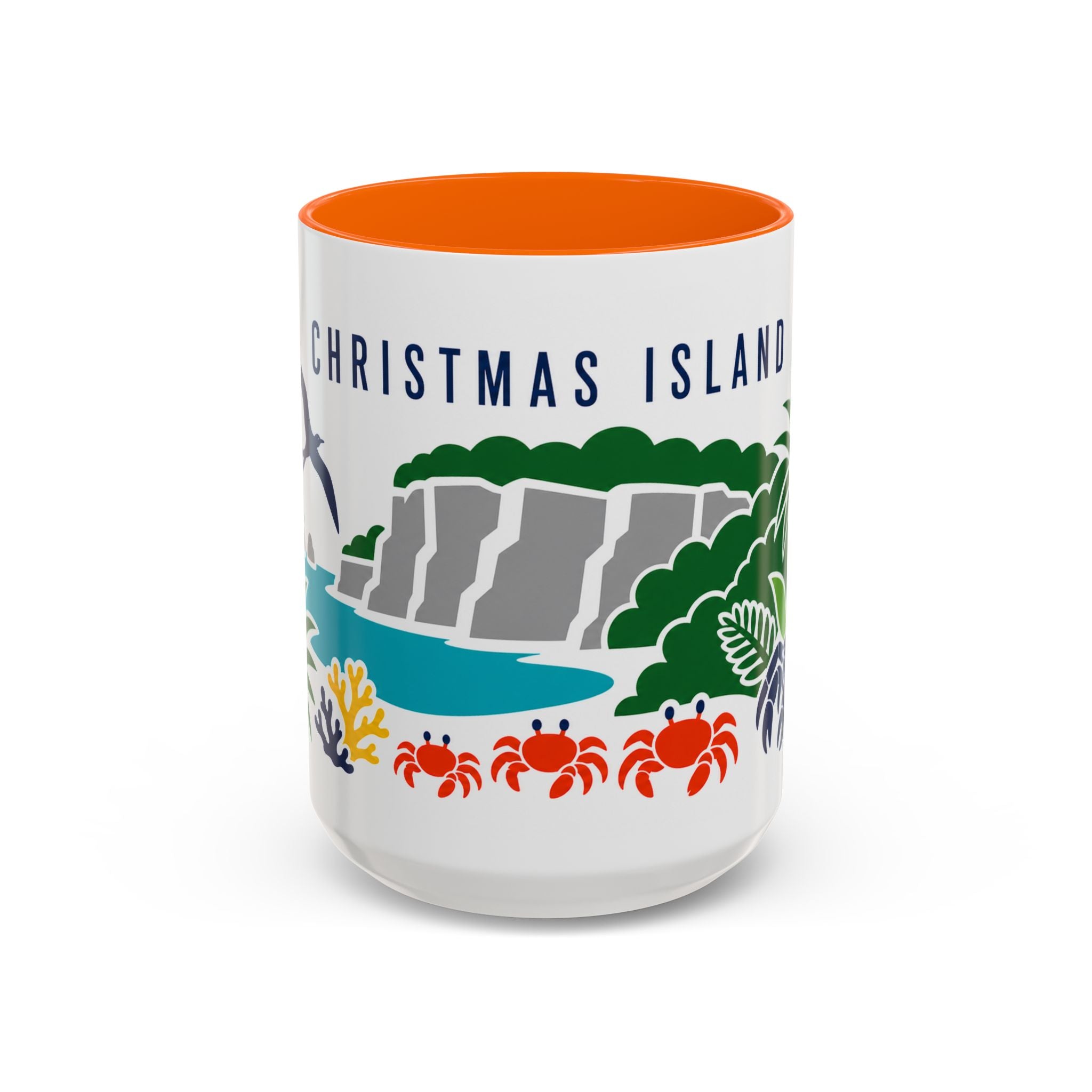 Christmas Island Coffee Mug | Travel Souvenir Accent Mug | Country Gift Ceramic Cup 11oz 15oz