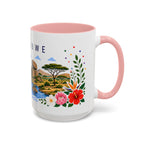 Zimbabwe Coffee Mug | Travel Souvenir Accent Mug | Place Gift Ceramic Cup 11oz 15oz