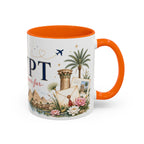Egypt Home Country Mug | Moving Away Gift | Long Distance Friendship | 11 oz 15 oz Accent Mug