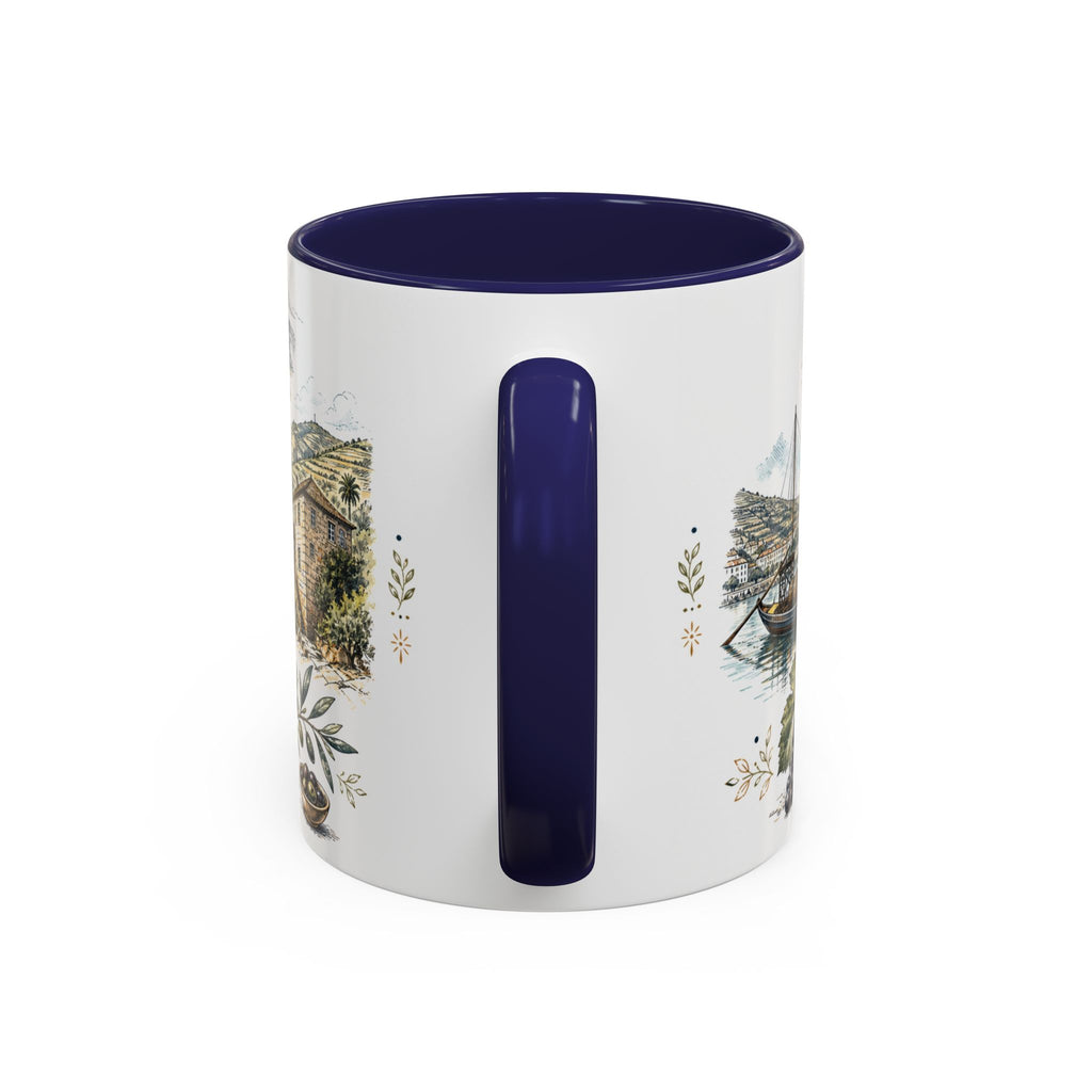 Douro Valley Mug, Portugal Travel Souvenir, Bucket List Gift, Accent Ceramic Coffee Mug 11oz 15oz