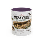 Mesa Verde National Park Coffee Mug | Colorado Ancient Cliff Dwellings Gift | Accent Color Ceramic 11oz 15oz