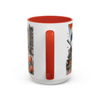 Netherlands Soccer Coffee Mug | World Cup Fan Gift | Accent Color Ceramic 11oz 15oz Match Day Cup