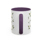 Florida Orange blossom Mug, State Flower Floral Coffee Cup, 11oz Botanical Gift