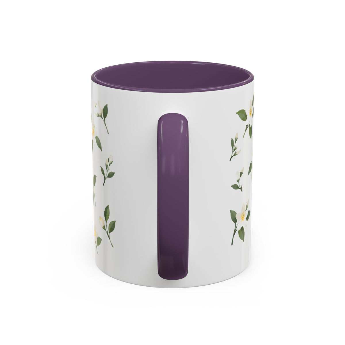 Florida Orange blossom Mug, State Flower Floral Coffee Cup, 11oz Botanical Gift