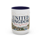 United Kingdom Home Country Mug | Moving Away Gift | Long Distance Friendship | 11 oz 15 oz Accent Mug
