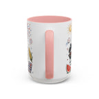 Freedom Fest Coffee Mug | Grill Chill Fireworks 4th of July | Accent Color Ceramic 11oz 15oz