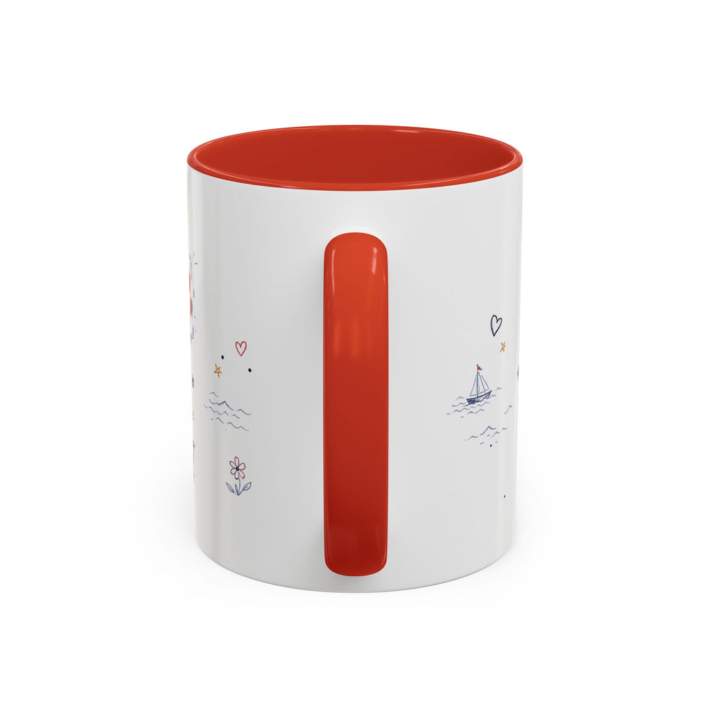 Croatia Soccer Coffee Mug | World Cup Fan Gift | Accent Color Ceramic 11oz 15oz Match Day Cup