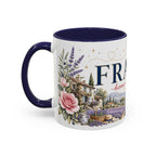 France Home Country Mug | Moving Away Gift | Long Distance Friendship | 11 oz 15 oz Accent Mug