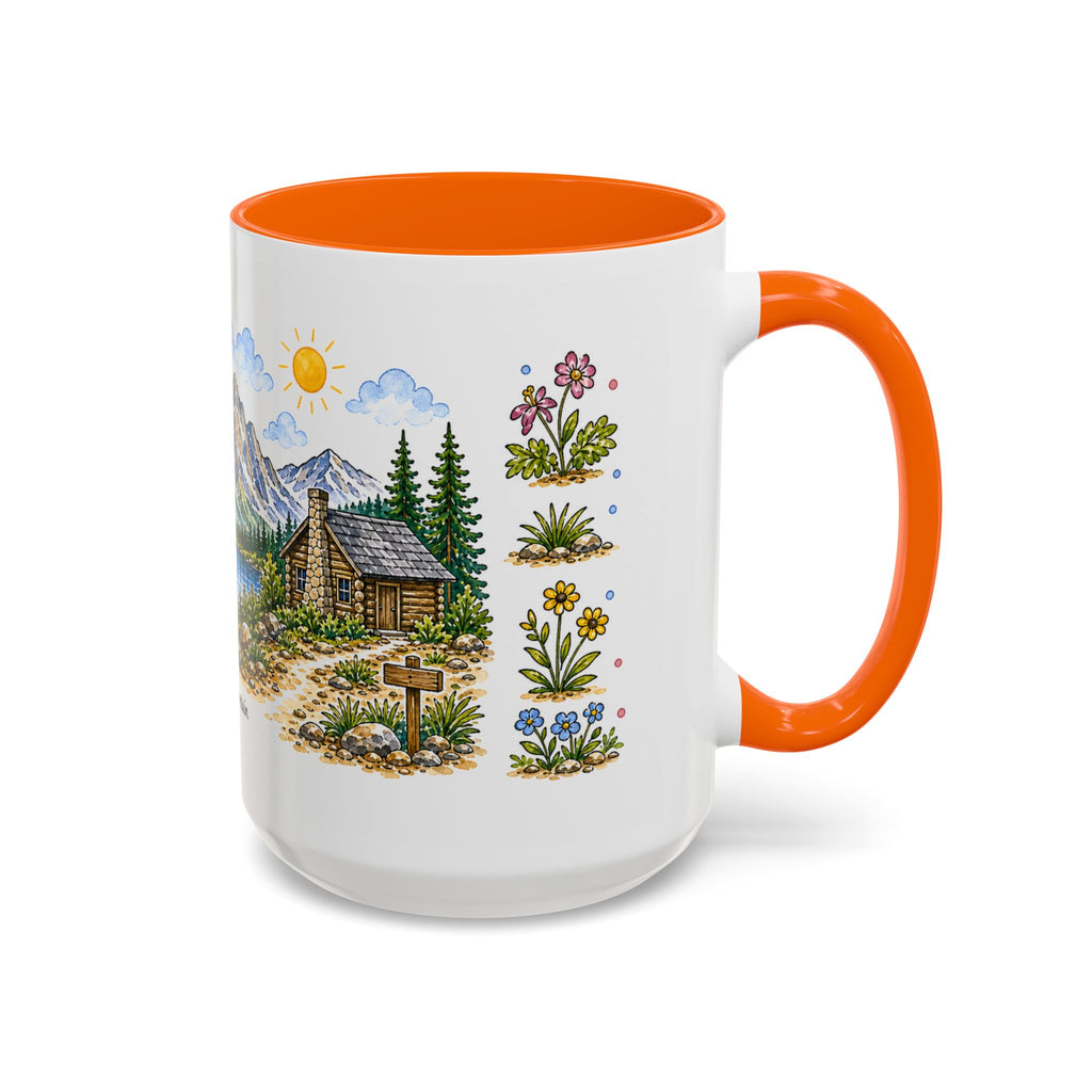 Rocky Mountain National Park Mug | US Travel Souvenir Accent Coffee Mug | 11oz 15oz Ceramic Cup