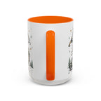 Grandpa The Legend Coffee Mug | Gift From Grandkids | Accent Color Ceramic 11oz 15oz