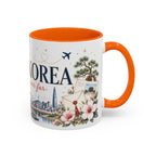 South Korea Home Country Mug | Moving Away Gift | Long Distance Friendship | 11 oz 15 oz Accent Mug