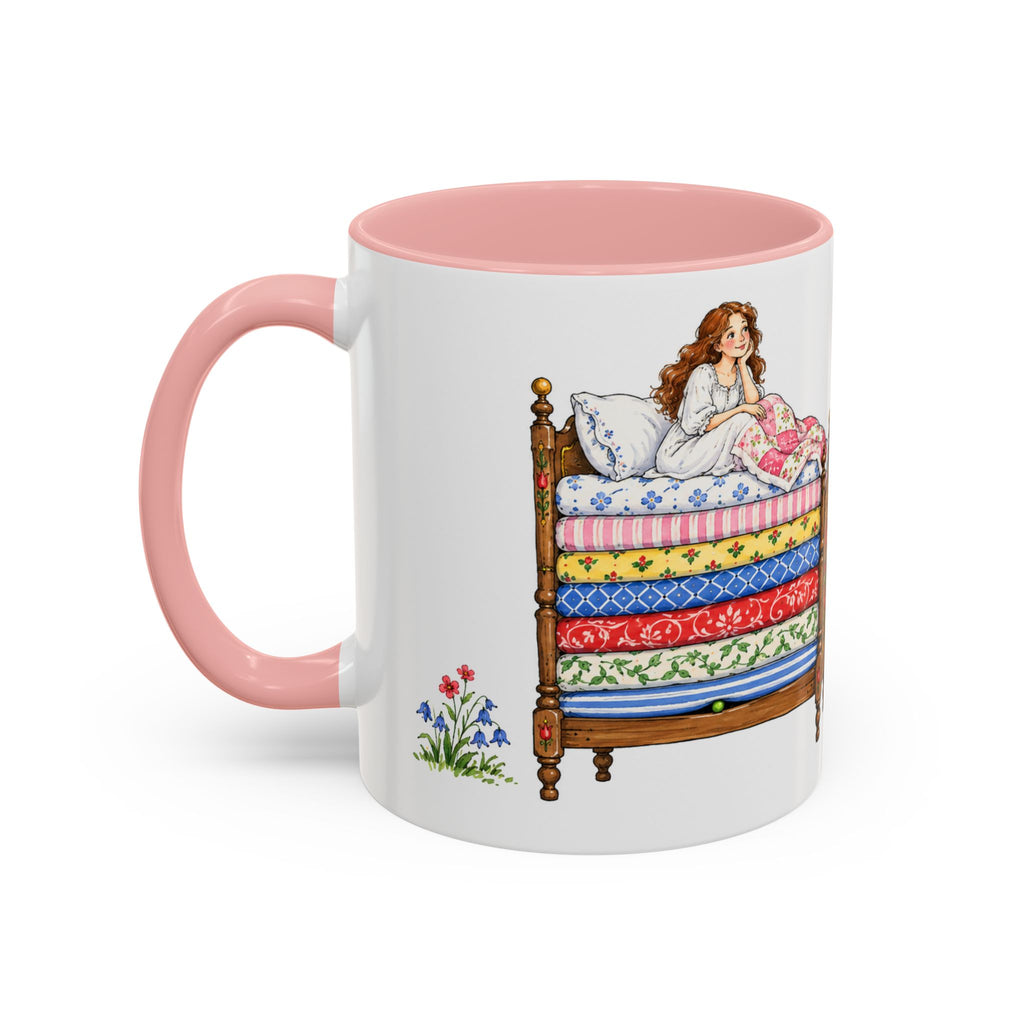 The Princess and the Pea Mug | Storybook Fairy Tale Accent Coffee Mug | EveryLegend