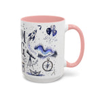 Dream Big Coffee Mug | Class of 2026 Graduation Gift | Accent Color Ceramic 11oz 15oz